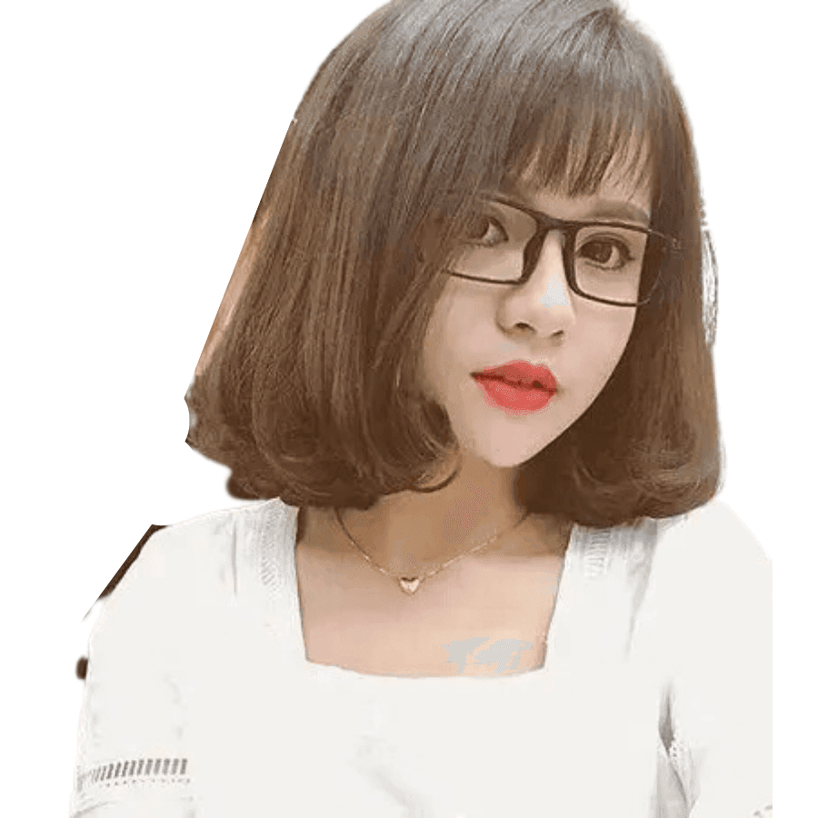 Tóc uốn chữ C dành cho cô nàng mặt tròn