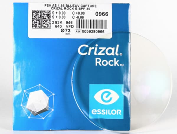 Essilor Crizal: Độ trong suốt và sắc nét cao, khả năng bảo vệ mắt toàn diện