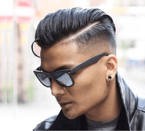 Kiểu tóc Undercut phù hợp với nam đeo kính cận