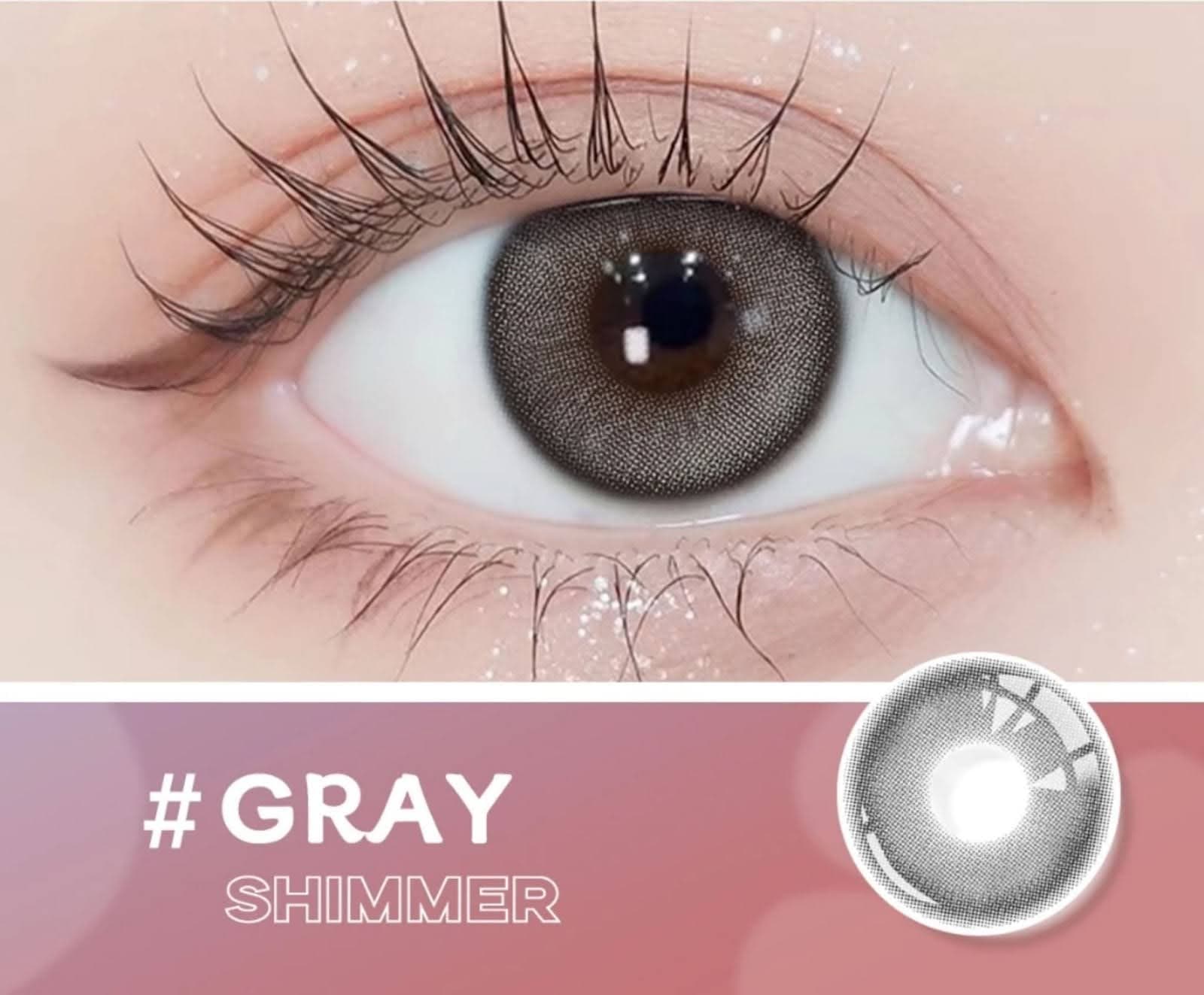 Màu lens xám Gray Shimmer