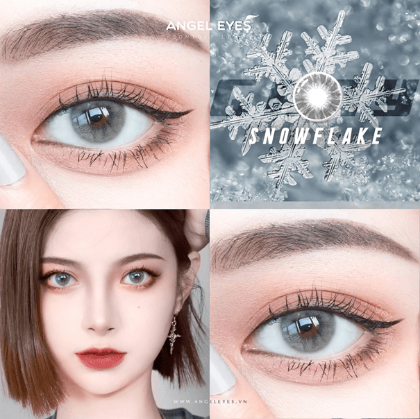 Lens Snowflake Gray