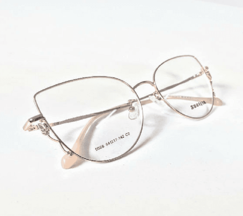 Gọng mắt kính titanium hình bướm