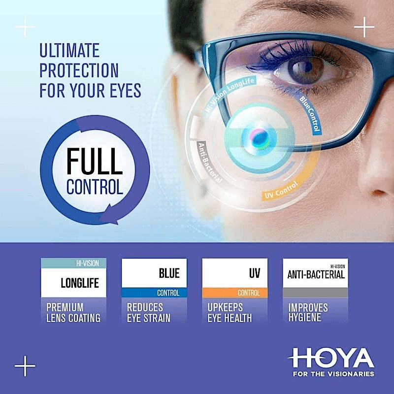 Tròng kính Hoya là thương hiệu nổi tiếng xuất xứ từ Nhật Bản