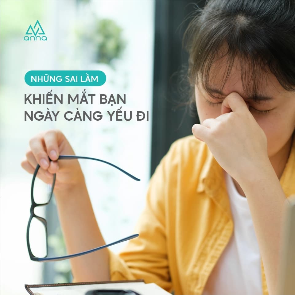 Những sai lầm khiến mắt bạn ngày càng yếu đi?