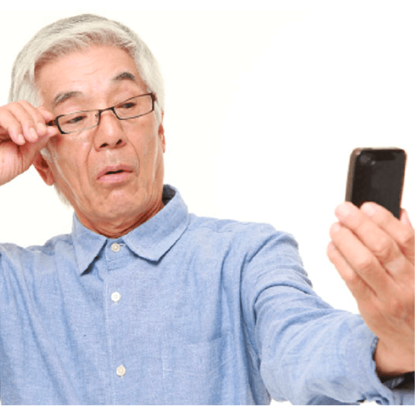 Người bị viễn thị sẽ rất khó nhìn gần